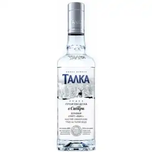 Талка 40% 0.5л c доставкой на дом